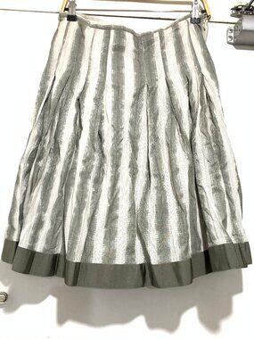 MEXX MIDI STRIPE SWING SKIRTS SIZE 8
